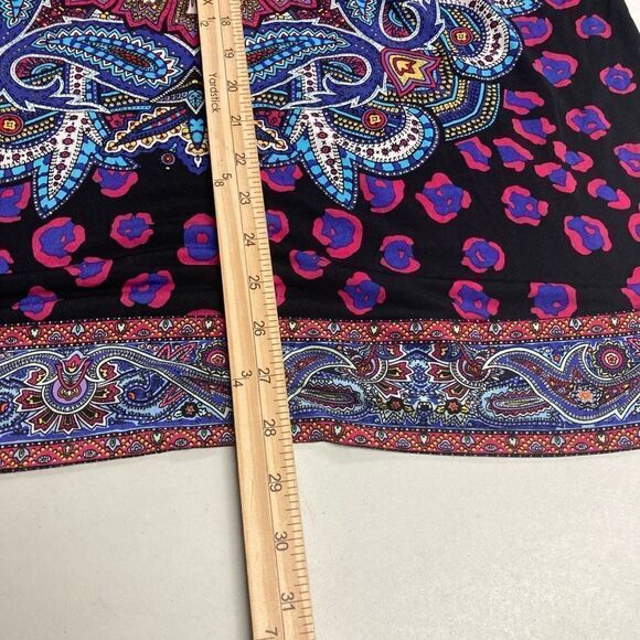 NICOLE By Nicole Miller Multicolored Geometric Tunic Top Size XL‎ - Picture 8 of 9